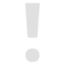 Punto Esclamativo Bianco
