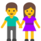 Donna E Uomo Che Si Tengono Per Mano