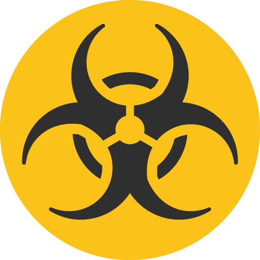 Simbolo Del Rischio Biologico