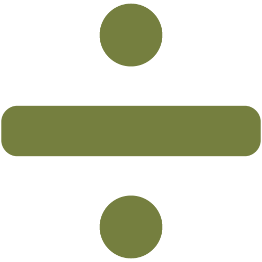Simbolo Della Divisione