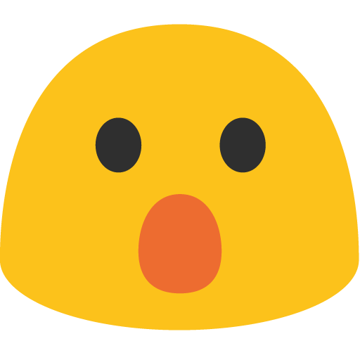 Faccina Con Bocca Aperta
