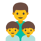 Famiglia: Uomo, Bambino, Bambino