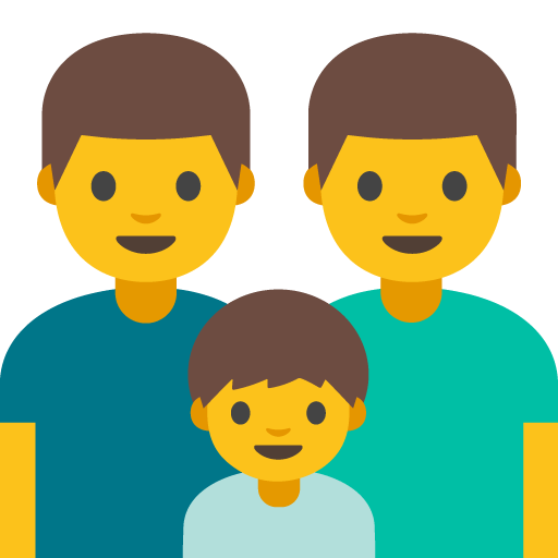 Famiglia: Uomo, Uomo, Bambino
