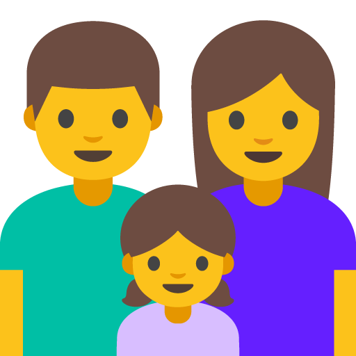 Famiglia: Uomo, Donna, Bambina