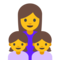 Famiglia: Donna, Bambina, Bambina