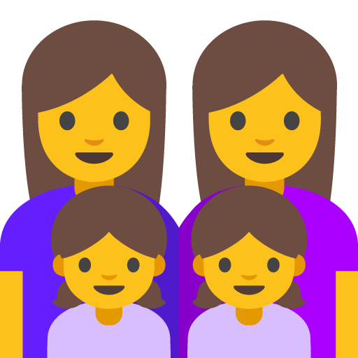 Famiglia: Donna, Donna, Bambina, Bambina