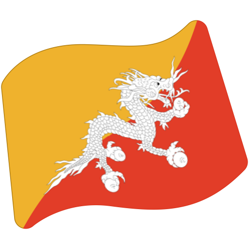 Bandiera: Bhutan