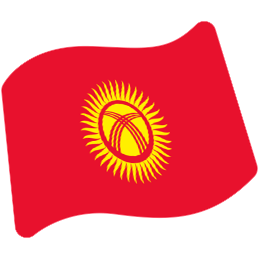 Bandiera: Kirghizistan