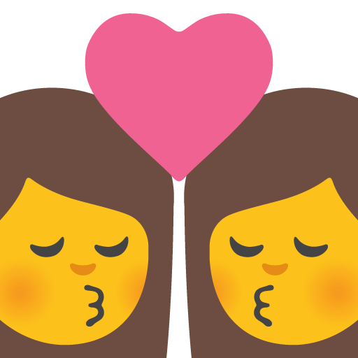 Bacio: Donna, Donna