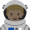 Astronauta Uomo: Carnagione Medio-Chiara