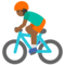 Ciclista Uomo: Carnagione Medio-Scura