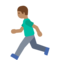 Uomo Che Corre: Carnagione Media