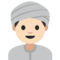 Uomo Con Turbante: Carnagione Chiara