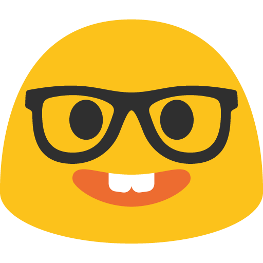 Faccina Nerd
