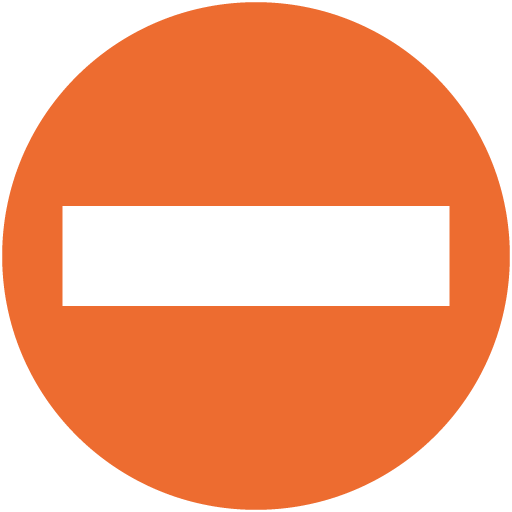 Segnale Di Divieto Di Accesso