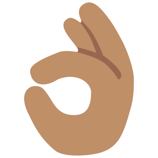 Mano Che Fa Ok: Carnagione Media