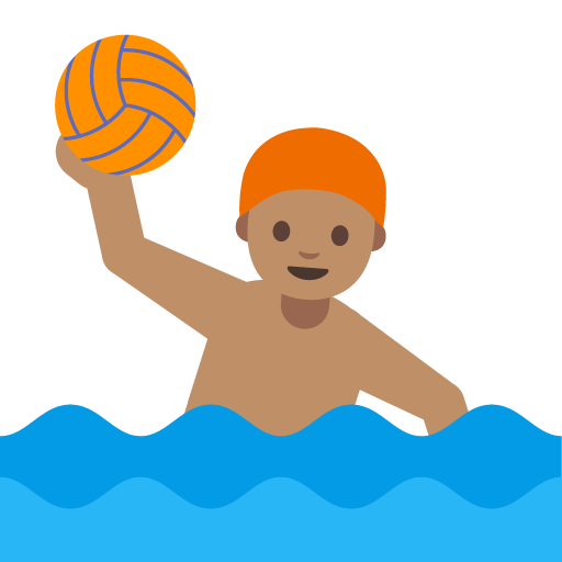 Persona Che Gioca A Pallanuoto: Carnagione Media