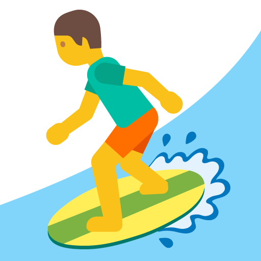 Persona Che Fa Surf