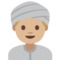 Persona Con Turbante: Carnagione Medio-Chiara