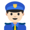 Agente Di Polizia: Carnagione Chiara