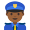 Agente Di Polizia: Carnagione Medio-Scura