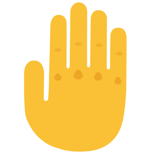 Dorso Mano Alzata