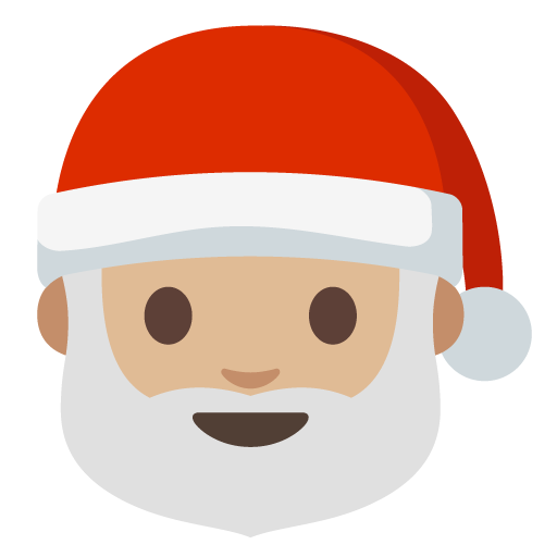 Babbo Natale: Carnagione Medio-Chiara
