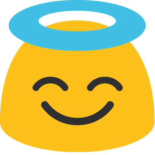 Faccina Con Sorriso E Aureola