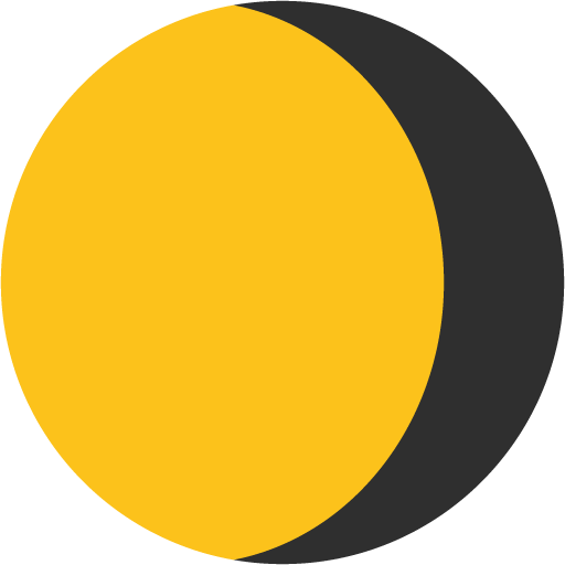 Luna Gibbosa Calante