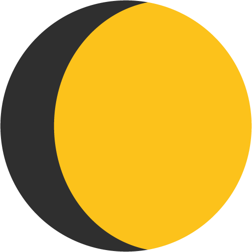 Luna Gibbosa Crescente