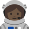 Astronauta Donna: Carnagione Media