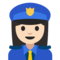 Poliziotta: Carnagione Chiara