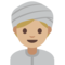 Donna Con Turbante: Carnagione Medio-Chiara