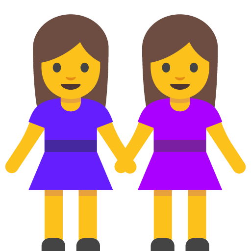 Due Donne Che Si Tengono Per Mano