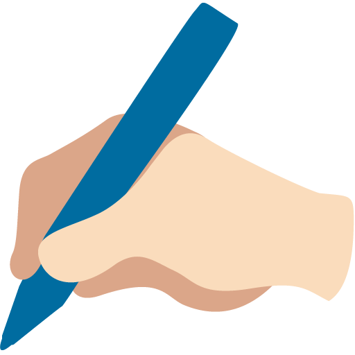 Mano Che Scrive: Carnagione Chiara