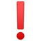 Punto Esclamativo Rosso