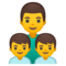 Famiglia: Uomo, Bambino, Bambino
