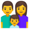 Famiglia: Uomo, Donna, Bambino