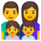 Famiglia: Uomo, Donna, Bambina, Bambino