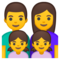 Famiglia: Uomo, Donna, Bambina, Bambina