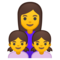 Famiglia: Donna, Bambina, Bambina