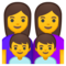 Famiglia: Donna, Donna, Bambino, Bambino