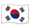 Bandiera: Corea del Sud