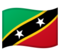Bandiera: Saint Kitts e Nevis