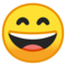 Faccina Con Sorriso E Occhi Sorridenti