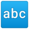 Pulsante Con Lettere Latine