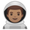 Astronauta Uomo: Carnagione Media