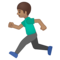 Uomo Che Corre: Carnagione Media