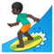Surfista Uomo: Carnagione Scura