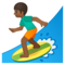 Surfista Uomo: Carnagione Medio-Scura